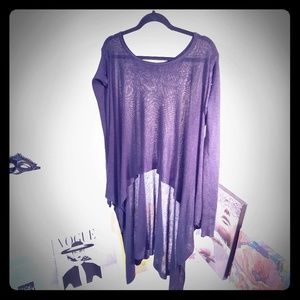 Lululemon Long Sleeve Asymmetrical Tonic